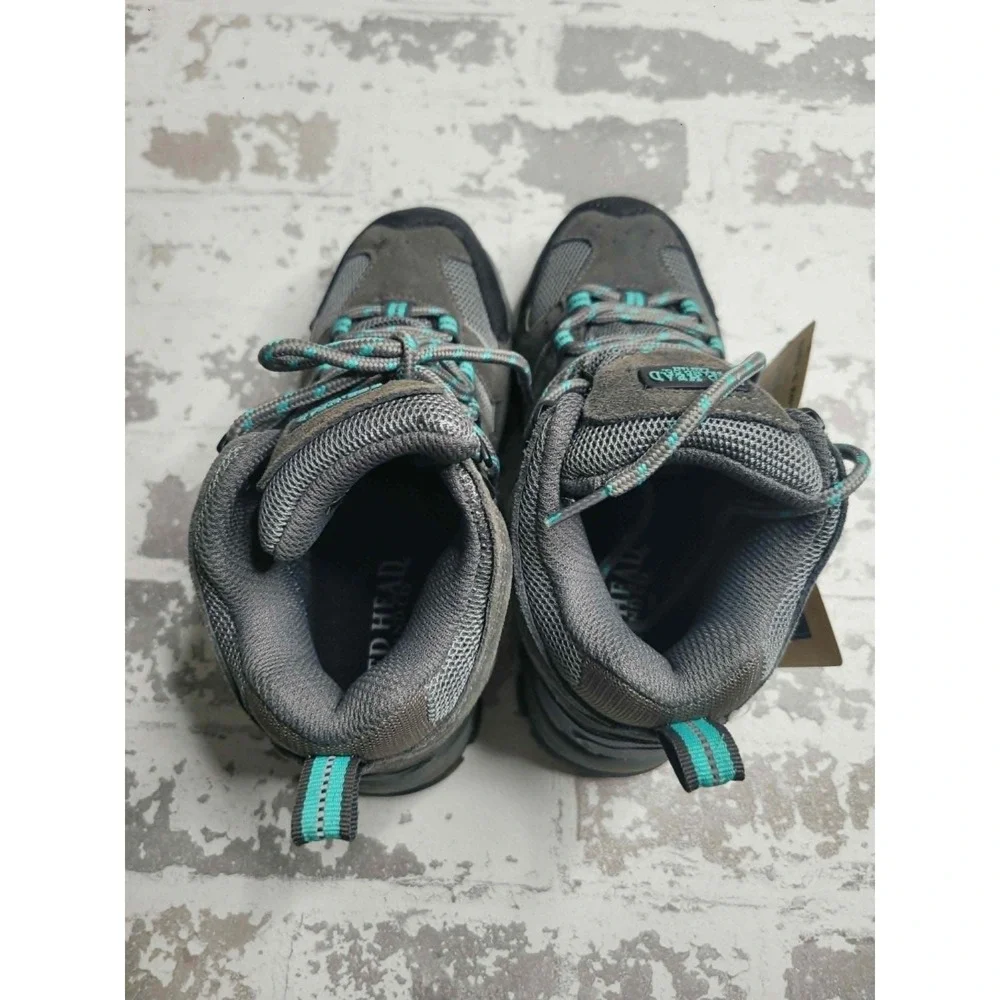NEW Redhead Girls Zipline Gray Hiking Boots Kids Size 2 NWT